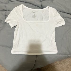 square neck crop top